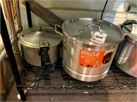 20 Qt Aluminum Stock Pot, Pressure Cooker