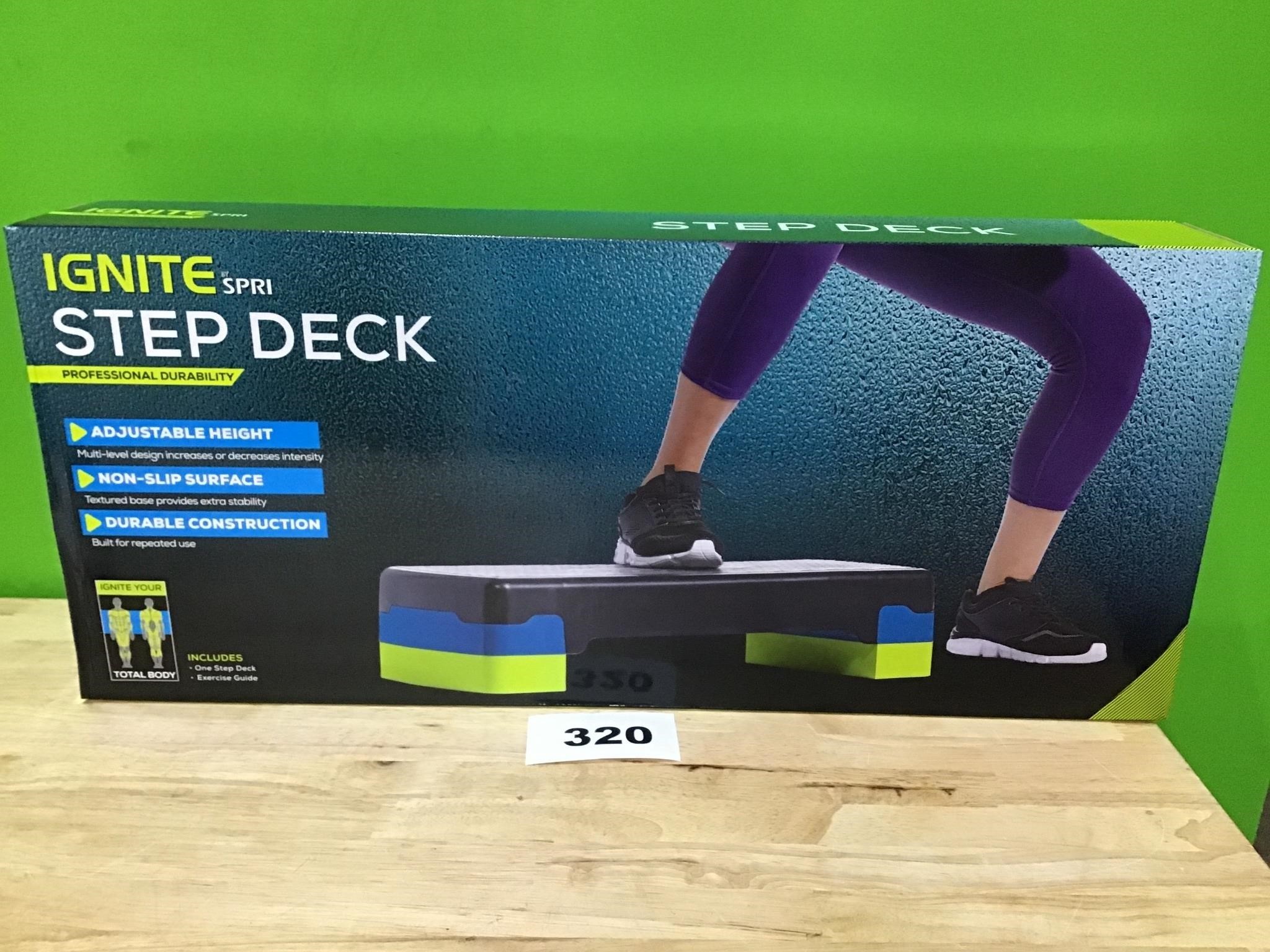 Ignite Step Deck for at home exercising