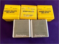 Remington and Berger Bullets for 22 Caliber