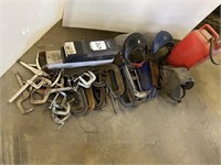 Welding Supplies & Large Qty of C Clamps