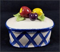 Cali Ladies Ceramic Coupon Recipe Fruit Basket