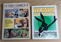 2 Vintage Tex Avery Animation & Comic Strip Art Bo