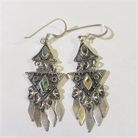 $120 Silver Gemstone Earrings