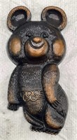 1980 Olympic Games Mascot Bear Hanging