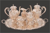 Sterling Silver .925 Tea/Coffee Service- JR Mexico