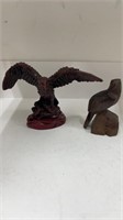 Wood Carved Eagle Lot