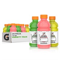 Gatorade Zero Variety Pack  12 Fl Oz (Pack of 24)