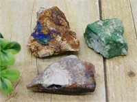 MIXED LOT ROCK STONE LAPIDARY SPECIMEN