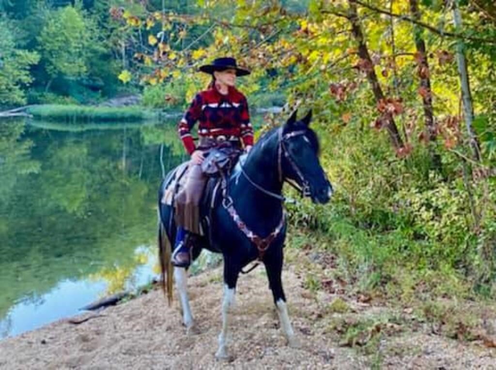 Fancys April Snowflake - 2004 Blk/Wh SSH Mare