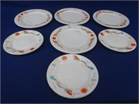 Chinese Red Dragon Design Plates