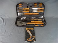 Grilling Set in Plastic Carry Case