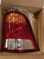 Tail light Lens for auto 380-4450