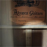 Classic Alvarez Guitar w/Case and Stand