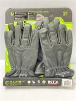 2 Pair Plainsman Cold Weather Gloves - Size M