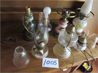 Collection of Various Lamps - No Shades