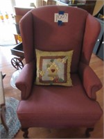 Queen Ann Wing Back Chair