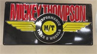 Mickey Thompson Metal Sign, SST