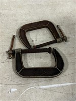 (2) 3" Clamps