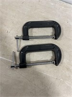 (2) 5" C-Clamps