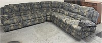 Sectional Sofa with Double Recliners