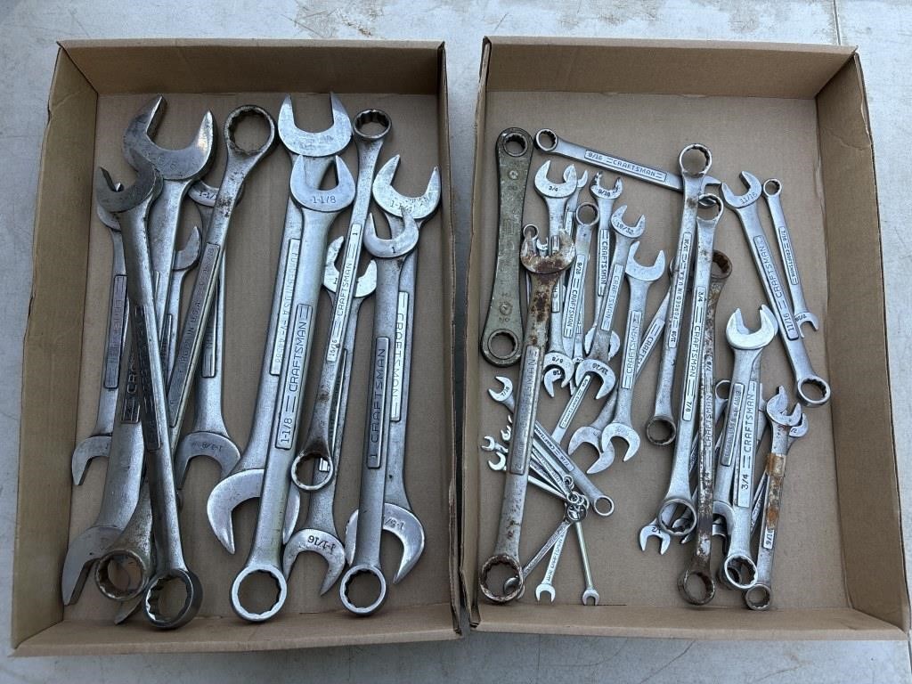 CRAFTSMAN WRENCHES - VARIOUS SIZES