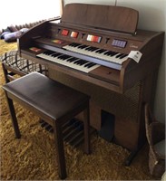 Kimball Electric organ with bench seat