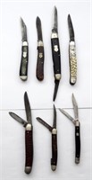 (7) POCKET KNIVES for REPAIR