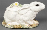 Meiselman Imports Italian Ceramic Rabbit Jar