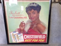 ca. 1960 Chesterfield Black Americana Advertising