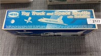 Hess toy truck and space shuttle