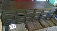 18 Drawer Steel Cabinet