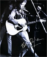 Bob Dylan signed promo photo
