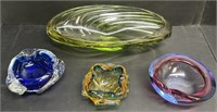 Art Glass Bowl Lot Collection