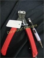 H.K. PORTER 8" OAL WIRE CUTTER 5/32 CAPACITY