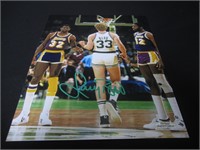 Larry Bird signed 8x10 photo COA