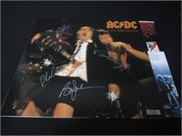 AC / DC signed Record Album COA