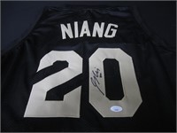 Georges Niang signed basketball jersey JSA COA