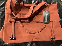 Dark tan purse