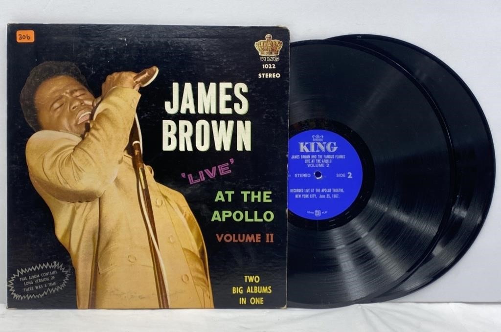 Vintage James Brown "Live at the Apollo Volume II"