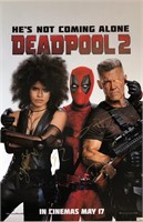 Deadpool 2 Ryan Reynolds Autograph Poster