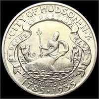 1935 Hudson Half Dollar UNCIRCULATED
