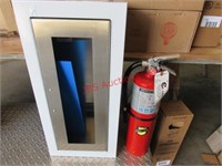 Buckeye Fire Extinguisher with Cabinet