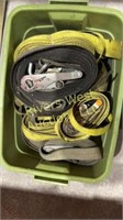 Box of ratchet straps