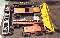 (6) Lionel train cars including caboose, Union