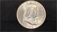 1960 Silver Franklin Half Dollar higher grade