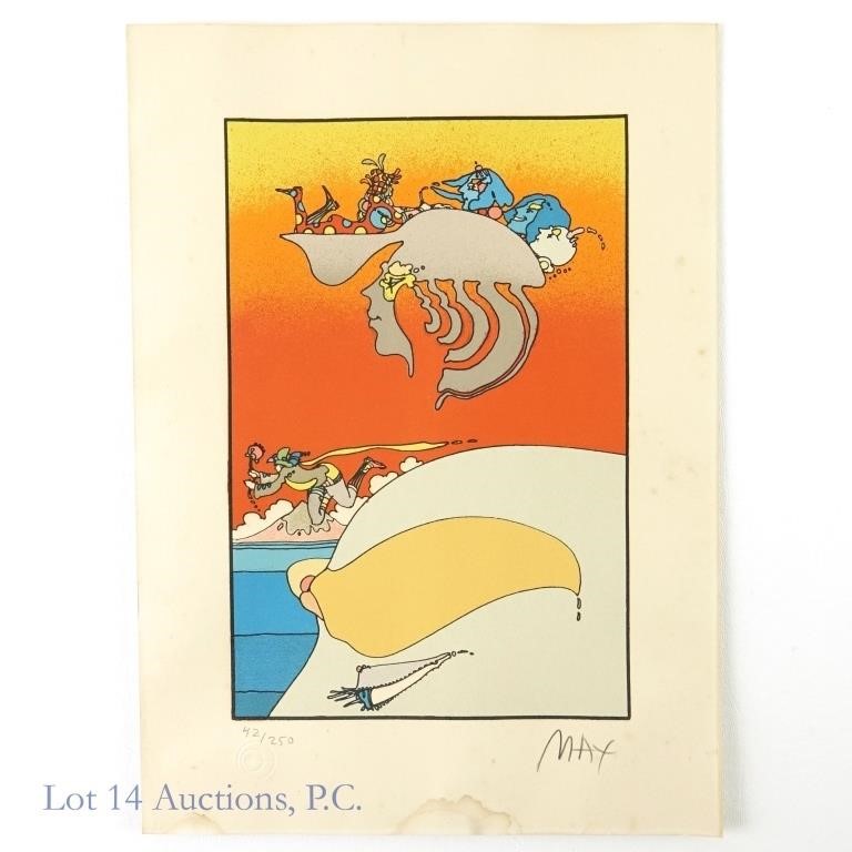 Peter Max (b. 1937) LE Signed Lithograph