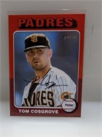 2024 Topps Heritage Tom Cosgrove #85 Red Border SP