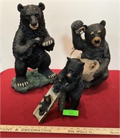 Group of plastic bears