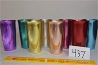 Set of 8 Vintage Aluminum Hawthorne Cups