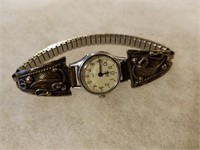 Sterling Silver Timex Watch